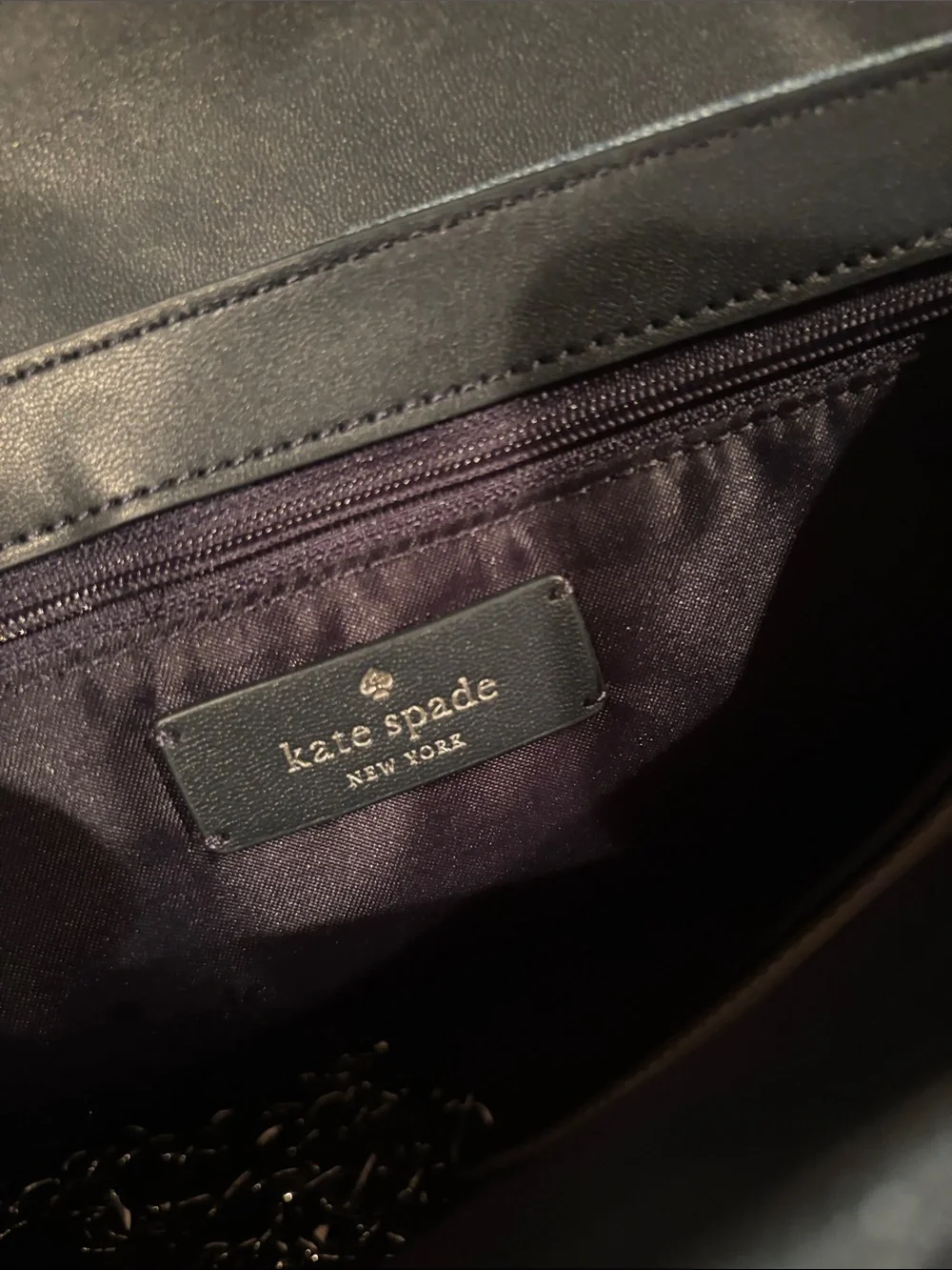 kate spade quilted denim